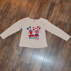 Minnie and Mickey Long Sleeve T-Shirt